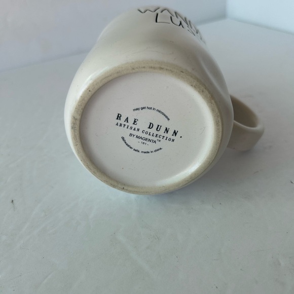 NWOT Rae Dunn “Wander Lust” Coffee Mug - Picture 2 of 4